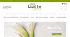 Desktop Screenshot of lopshireflowers.com